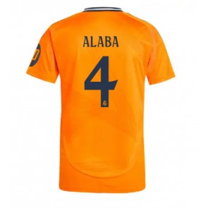 Real Madrid David Alaba #4 Gostujuci Dres 2024-25 Kratak Rukavima